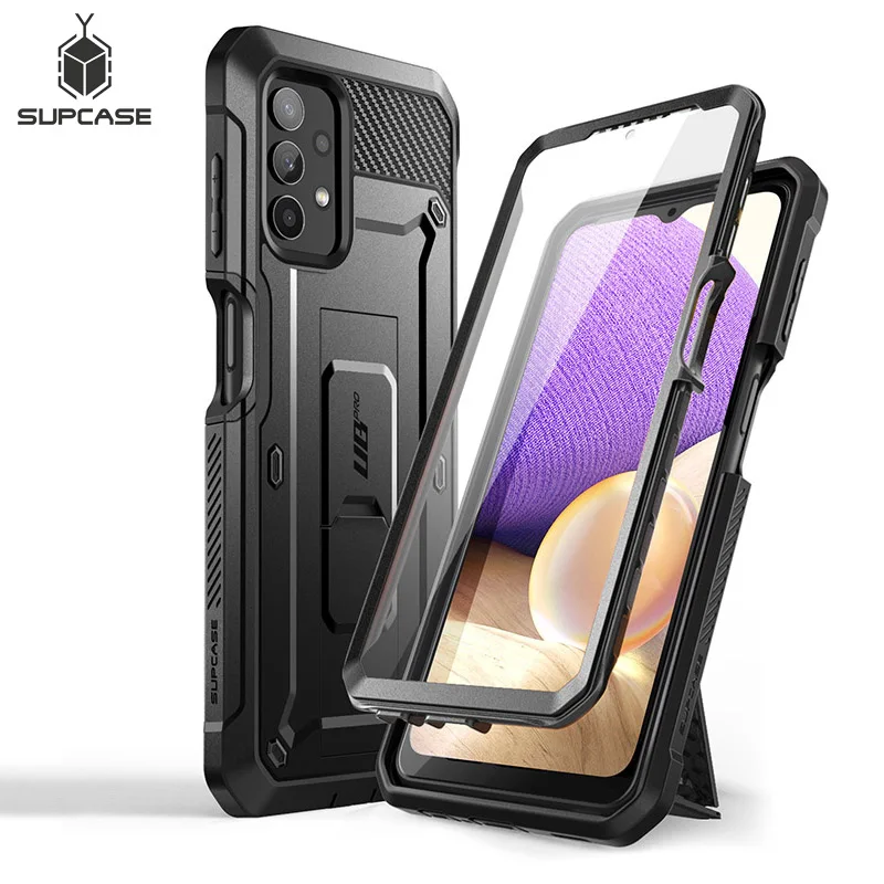 SUPCASE For Samsung Galaxy A32 5G Case (2021 Release) UB Pro Full-Body Rugged Holster Case Cover with Built-in Screen Protector