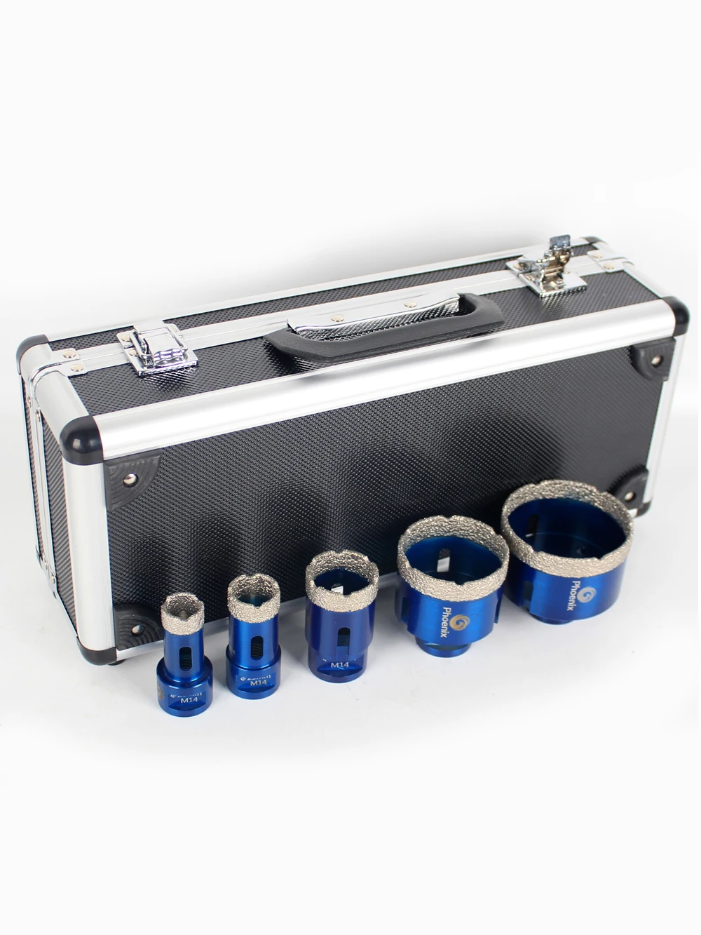 Raizi Diamond Tile Hole Saw Set di punte da trapano porcellana ceramica granito marmo M14 Vacuum brased Hole Cutter Drilling Bit Tool