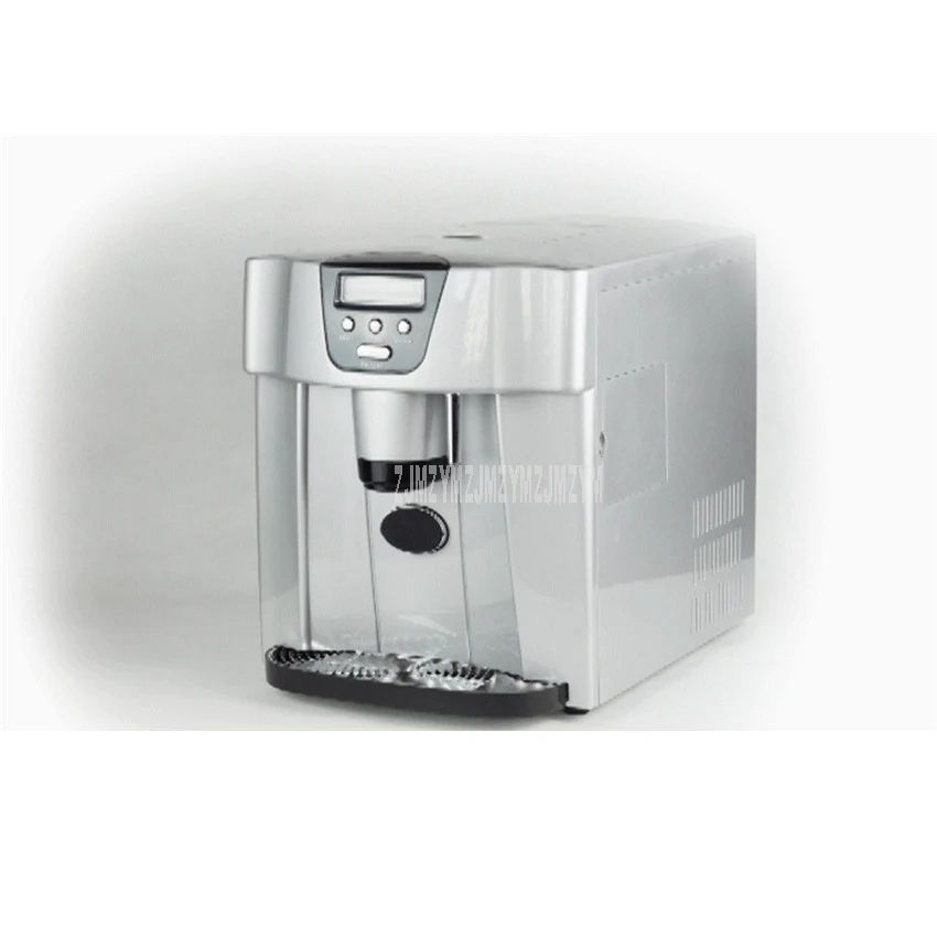 원통형 모양의 전기 아이스 메이커, 자동 물 공급, 우유 차, 커피 바, 상점 ZB-10, 10kg/24h