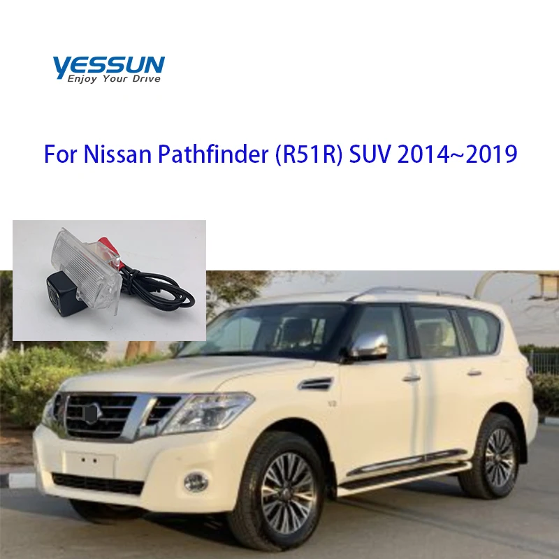 HD Rear Camera For Nissan Pathfinder R51R SUV 2014~2019 Car CCD LED Backup Reverse Rear View Camera Car Parking Monitor