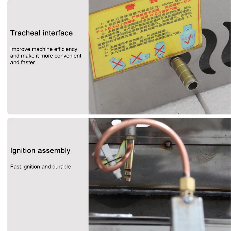 

55-тип, коммерческая газовая сковорода, многофункциональная машина теппаньяки для жарки холодной лапши, ручного торта, кальмара