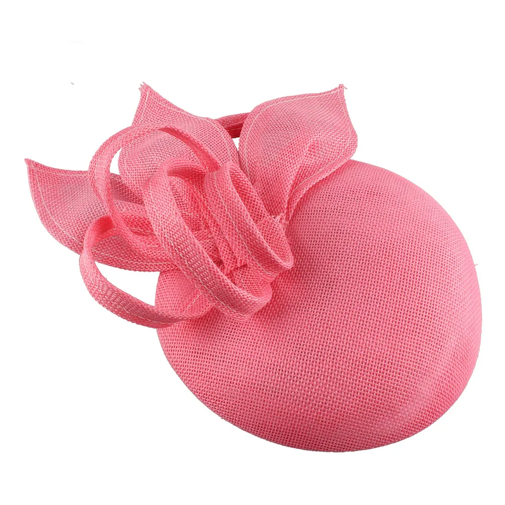 Lila Nachahmung Sinamay Fascinator Kopf bedeckung für Kentucky Derby Kirche Hochzeits feier Rennen Frauen Braut ereignis Anlass Hut – Detail 38