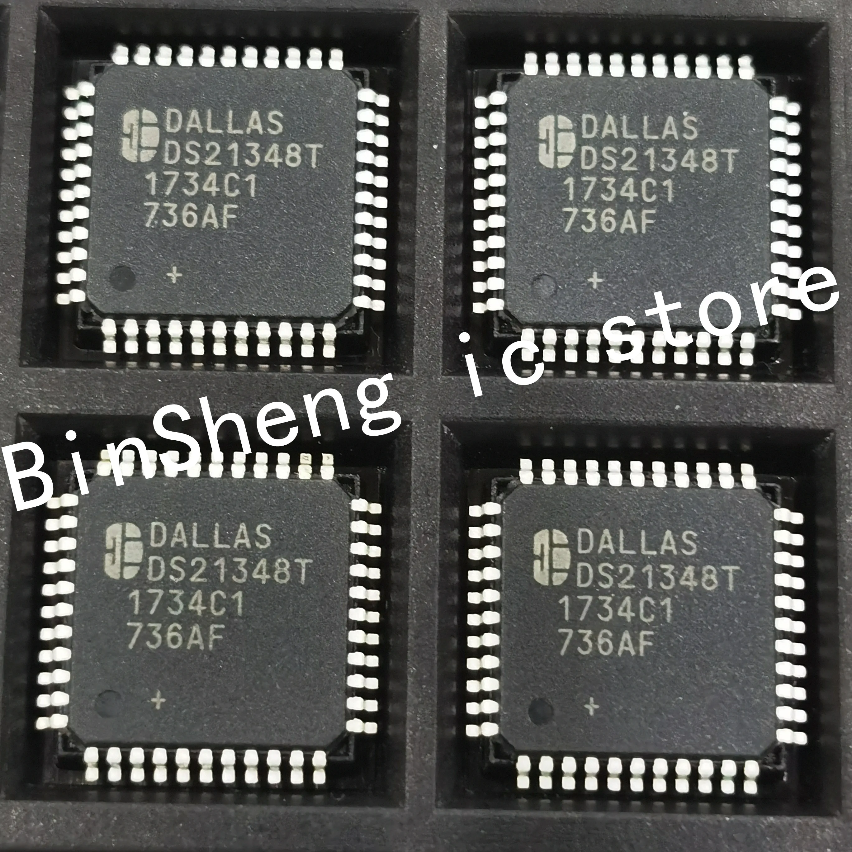 5pcs/lot  DS21348T+  TQFP44    Line interface IC