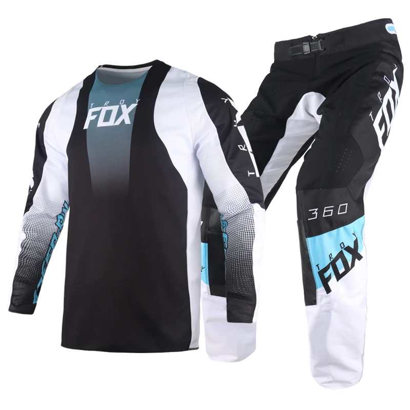 

360 Dier Gear Set 2022 Combo Jersey Pants Mens Motocross Racing Offroad Kits MX ATV UTV Bike Adult Suit