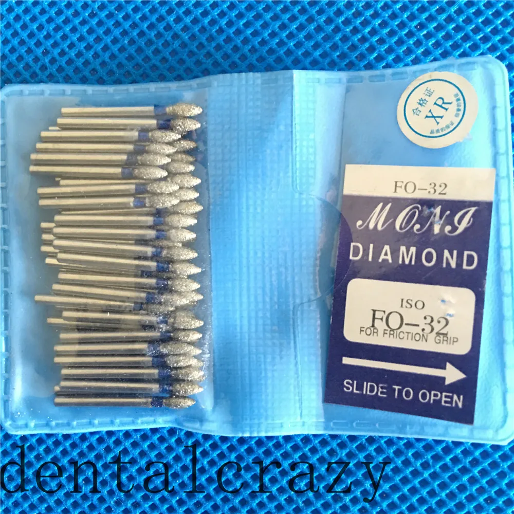 

Dental Diamond FG High Speed for polishing smoothing FO SERIES/TC-11EF SERIES 50PCS/BAG