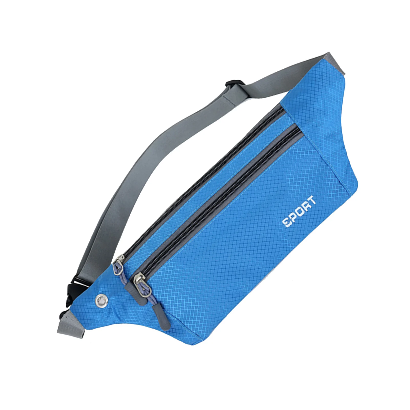 Sports Pockets Ultra-thin Waterproof Sweatproof Fitness Messenger Bags Adjustable For Men Women Outdoor Running Gym Training