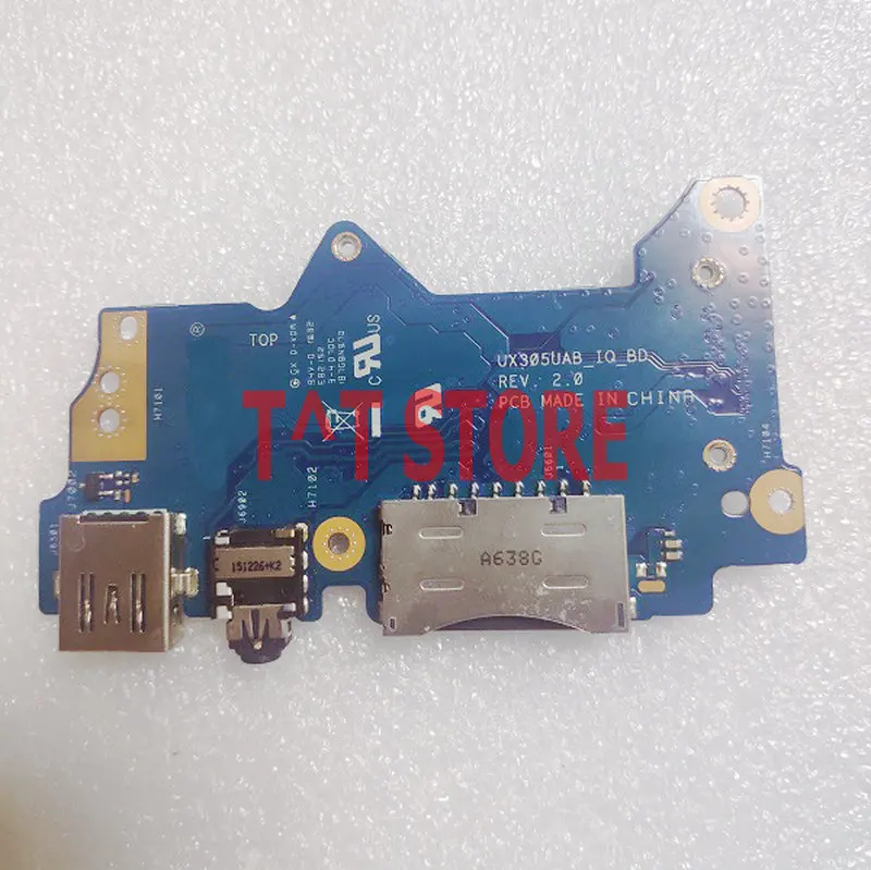 original for ASUS UX305UA UX305UAB Laptop USB AUDIO SD CARD READER BOARD UX305UAB_IO_BD test good free shipping