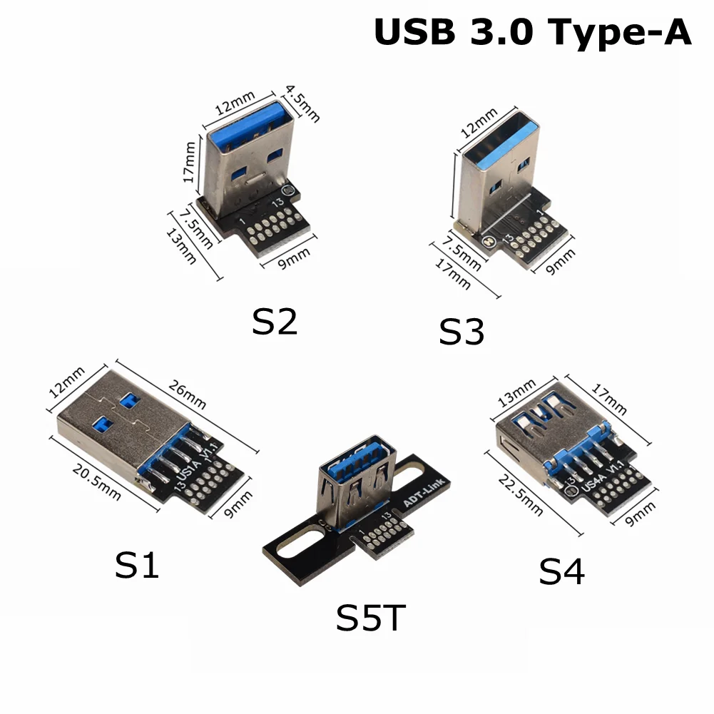 ADT DIY USB 2.0 3.0 Micro B 3.1 Type-C FPV Connector Adapter USB C Flat Flexible FFC Extension Cable for Handheld Gimbal Monitor