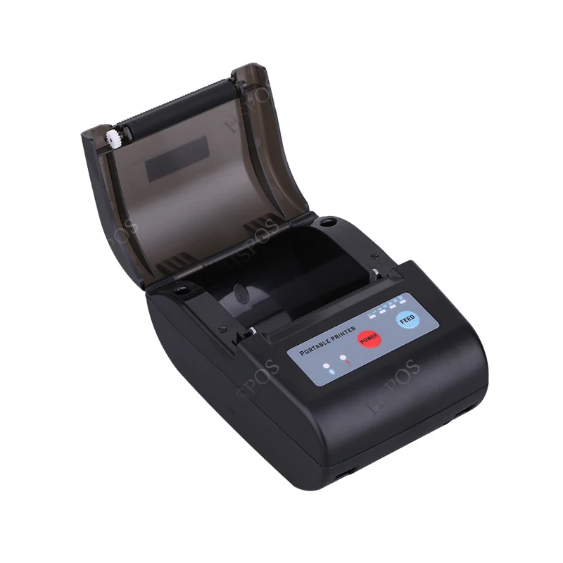 New Mini Bluetooth Thermal Receipt Printer 58mm 2000mAh Pocket portable printing for Android / iOS mobile Printer POS