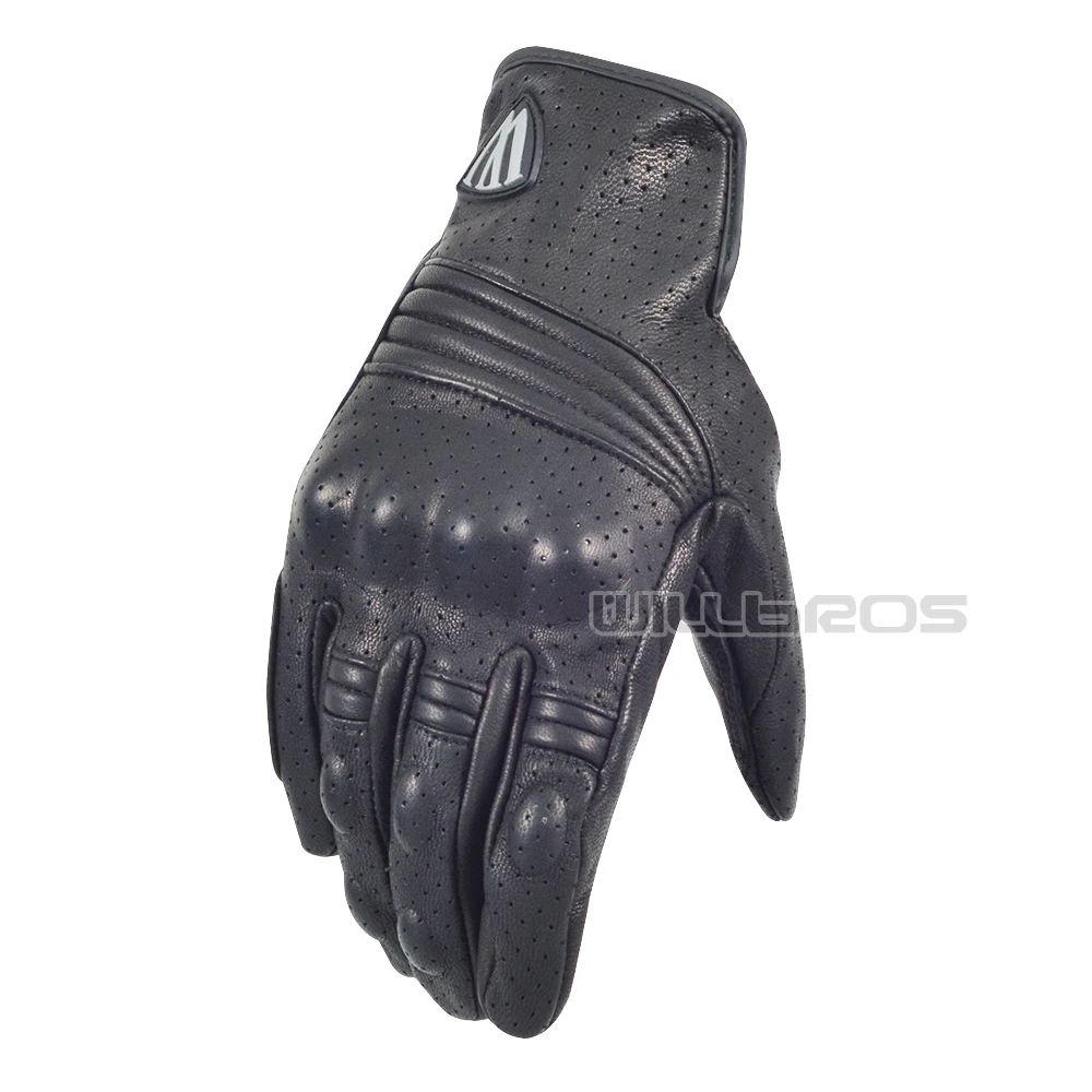 

Willbros Motorcycle Motorbike Black Gloves Scooter Street Moto Guantes Motocross Scooter Street Moto Luvas Mens