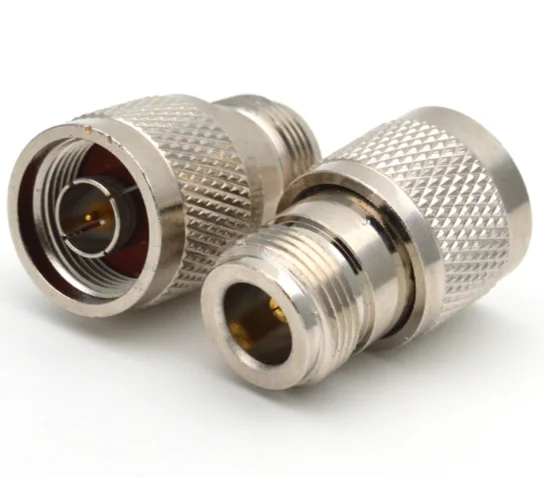 1 Uds. Nuevo adaptador N macho a N hembra, Conector recto RF coaxial