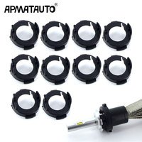 10pcs Base H7 Adapter for Kia Cerato Elantra Pride K3 Carens for Hyundai H7 LED Socket Holder for New Azera for Circeo