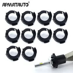 10pcs Base H7 Adapter for Kia Cerato Elantra Pride K3 Carens for Hyundai H7 LED Socket Holder for New Azera for Circeo