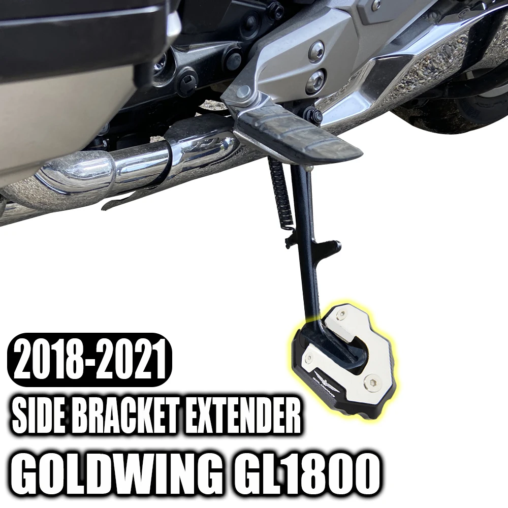 

Motorcycle Accessories Tripod Side Bracket Bracket Extension Pad For Honda Goldwing 1800 GL1800 GL1800 2017 2018 2019 2020 2021