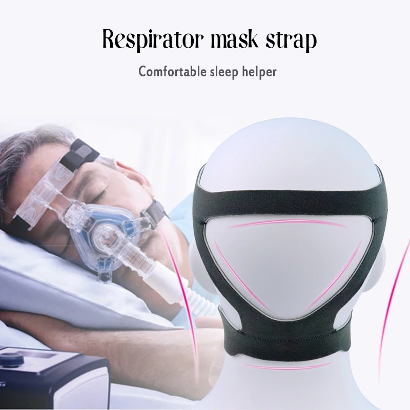 Universal Headgear Comfort Gel Full Mask Replacement Part CPAP Mask Head Band for Respironics Resmed Resmart Without Mask