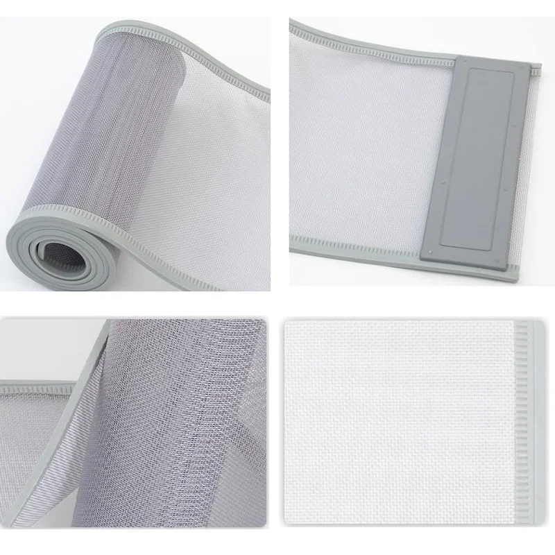 Magnetic Stripe Anti-Mosquito and Fly Prevention Bed Nets, Breathable, Self-priming, Prevents Mosquito Encryption Curtain