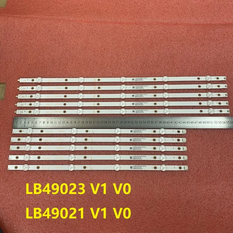 LED backlight strip for 49PUS7503/12  49PUS6482/12 49PUT6162/12 49PUS6803 49PUS6262/12 49PUS7503 49PUS6162/12 49PUS6412/12