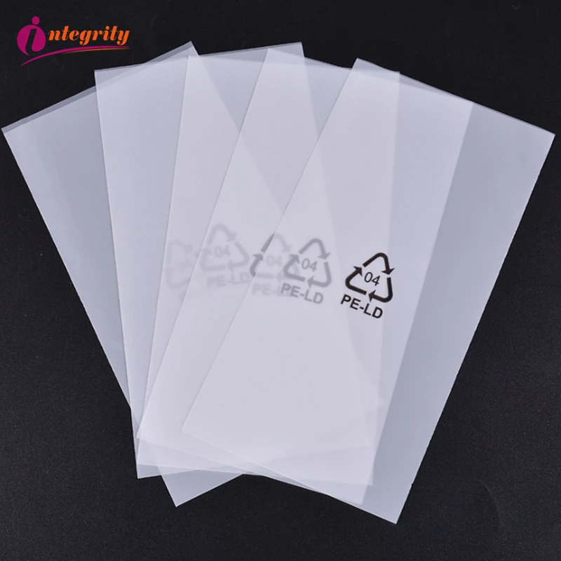 INTEGRITY 5000 pcs/lot 7*14cm CPE Frosted Plastic Package Storage Bags Merchandise Electronics Gift Plastic Bag Open Top