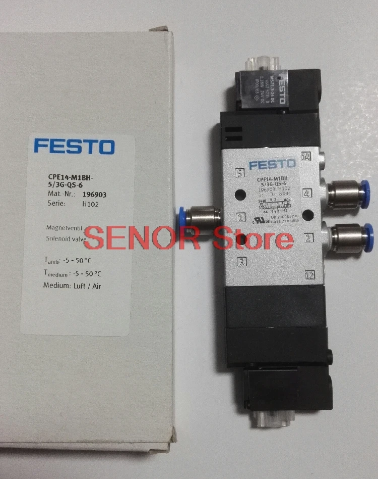 

New original solenoid valve CPE14-M1BH-5 3G-QS-6 196903