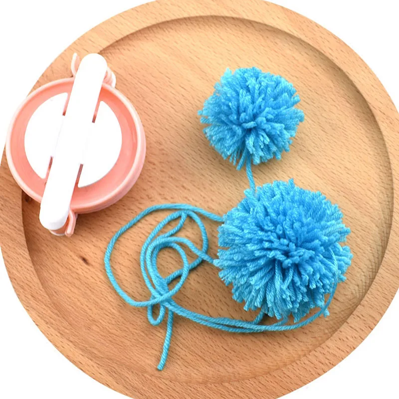 8 Pcs Pompom Maker Kit Knitting Crafts Different Sizes Plush Ball Making Tool CLH@8