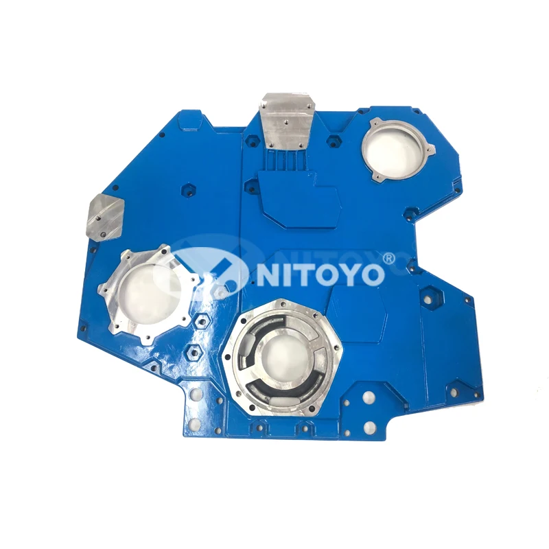 NITOYO Car Engine DT466P DT466 Timing Cover 1817482C2 1817481C3 24278241 for INTERNATIONAL Navistar Inside Outside Timing Cover