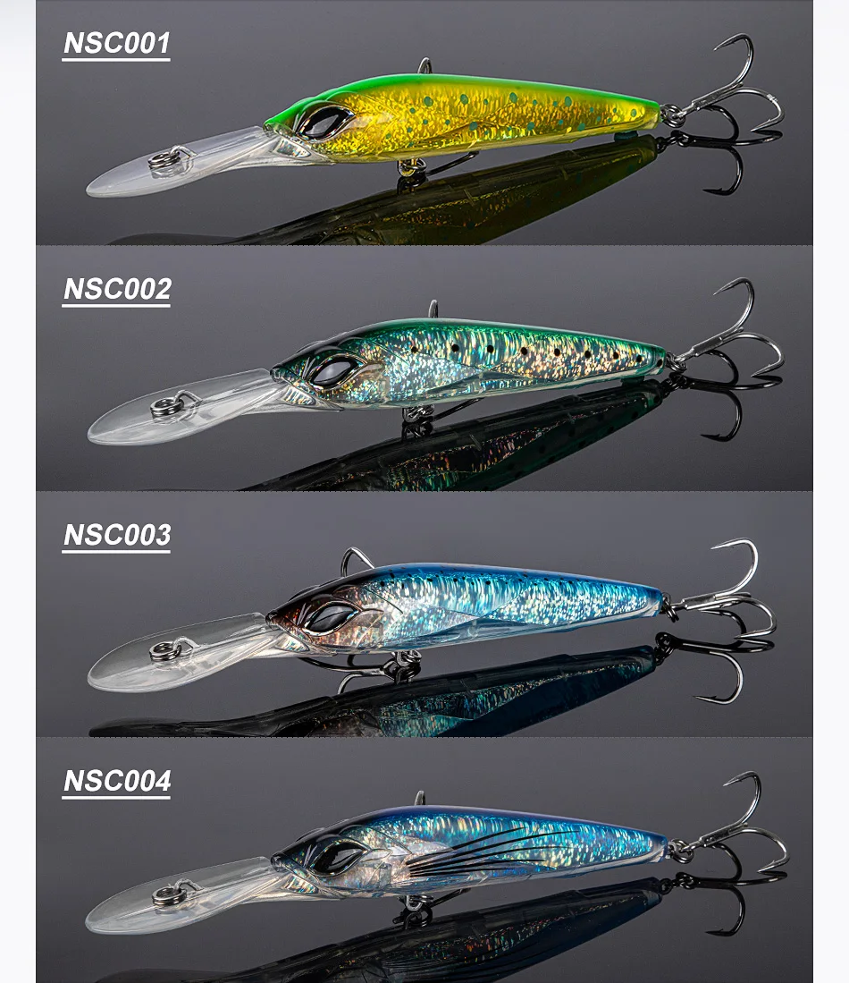 Noeby 180 mm, 90 g Trolling-Minnow-Angelköder, schwimmender Wobbler, Big Game, künstlicher harter Köder für Sea GT Thunfisch-Angelköder – Detail 14