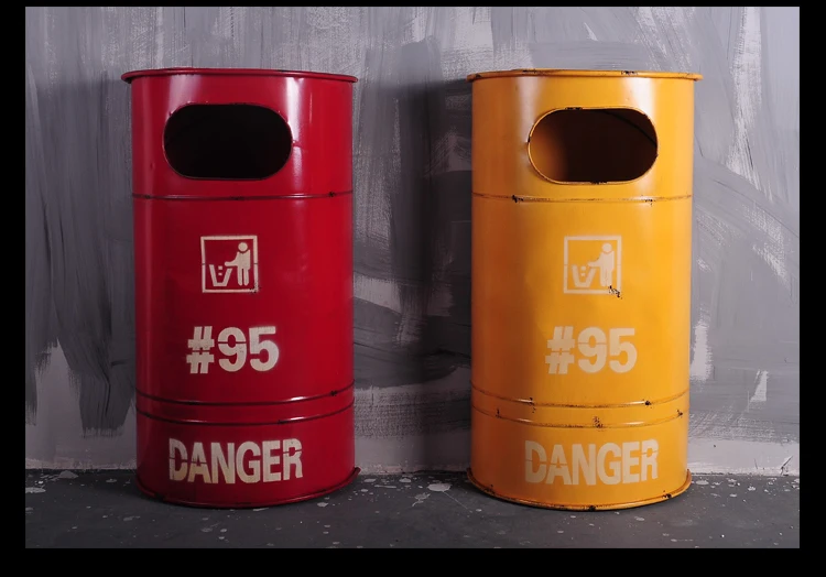 HERYNLRN Targa In Metallo Umoristica “Attenzione: PLease Place Garbage Inside Of Dumpster” – Dimensioni 20,3 X 30,5 Cm, Vintage Per Garage E Bar - 4