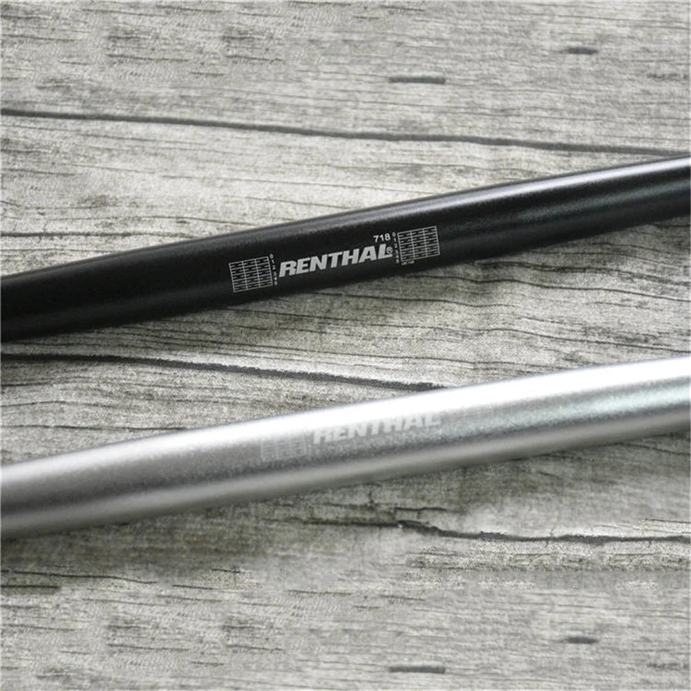 28mm Renthal Motorcycle Handlebar Aluminum Alloy Anodizing Straight Bar 1-1/8\