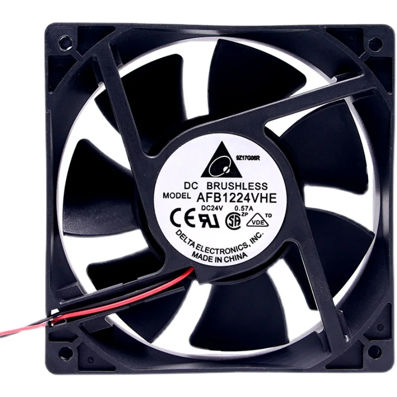 

New original 12038 12cm AFB1224VHE DC 24V 0.57A inverter electric welding cooling fan