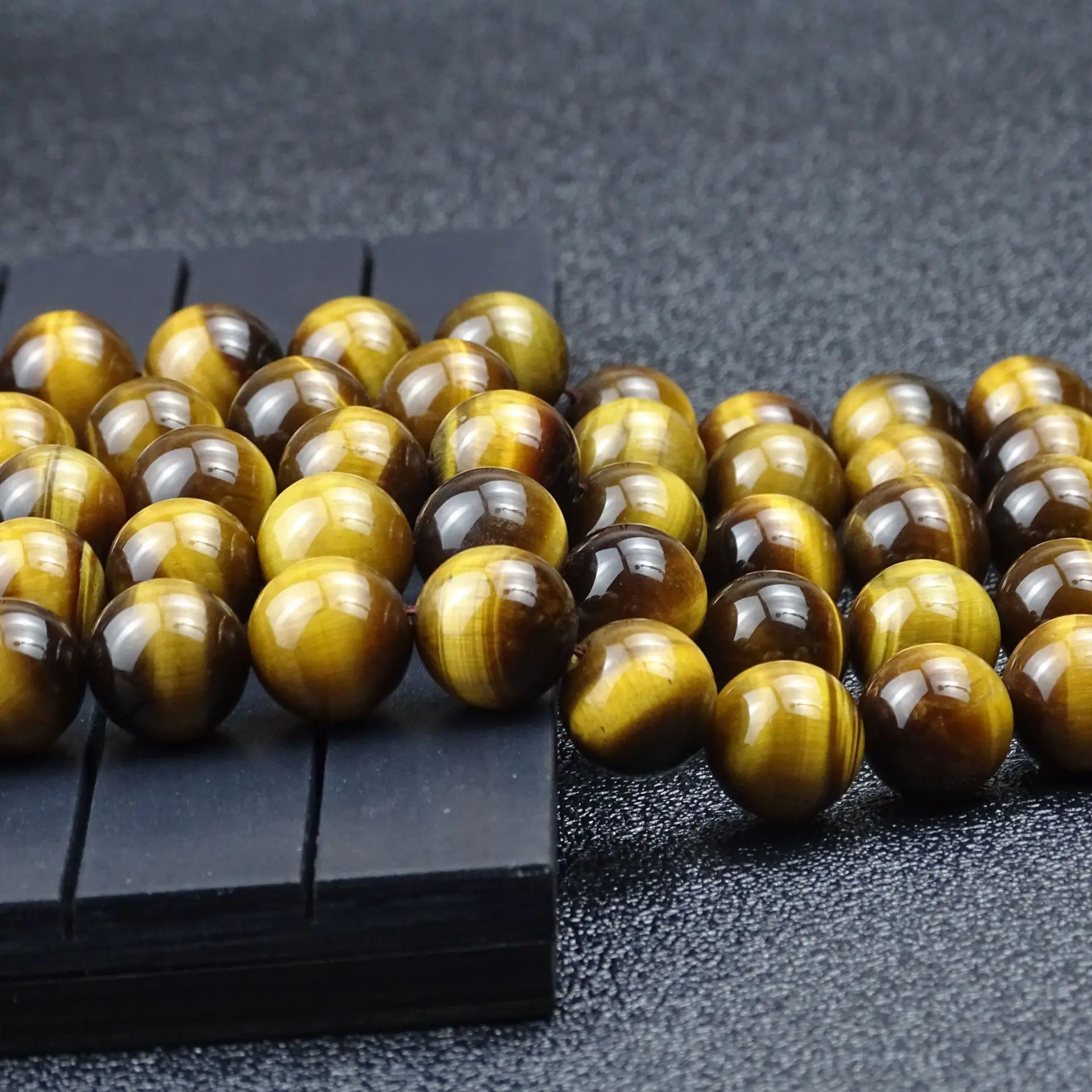 4/6/8/10/12/14/16/18/20mm Round Natural Yellow Tiger Eye Stone Beads For Jewelry Making DIY Loose Gem Stone Fit Bracelet 15''