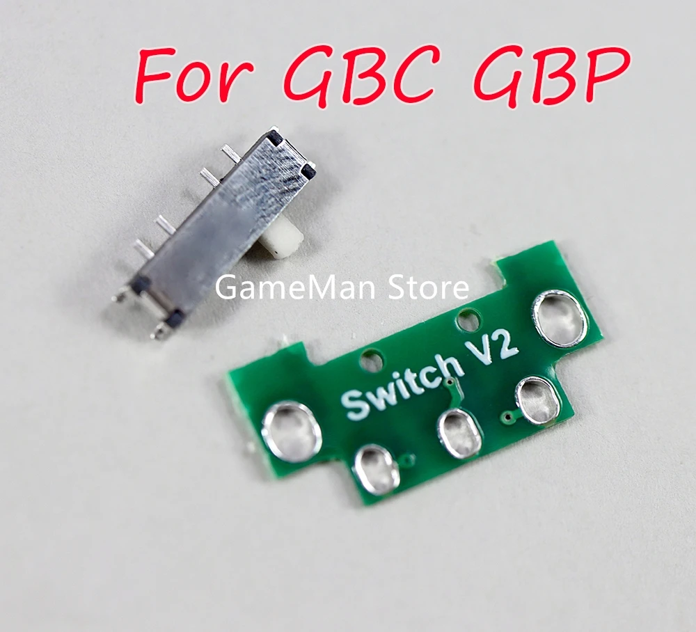 20sets For GBA SP GBC GBP Power Switch Button For Gameboy Advance SP On off power board repairs parts