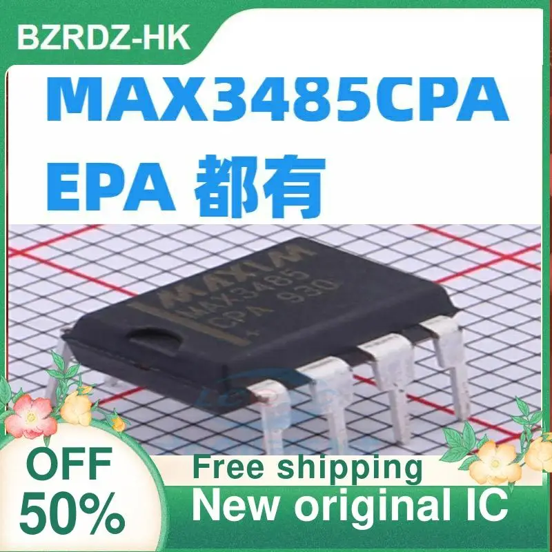 오리지널 IC, MAX3485CPA, MAX3485EPA, DIP8, 신제품, 20PCs