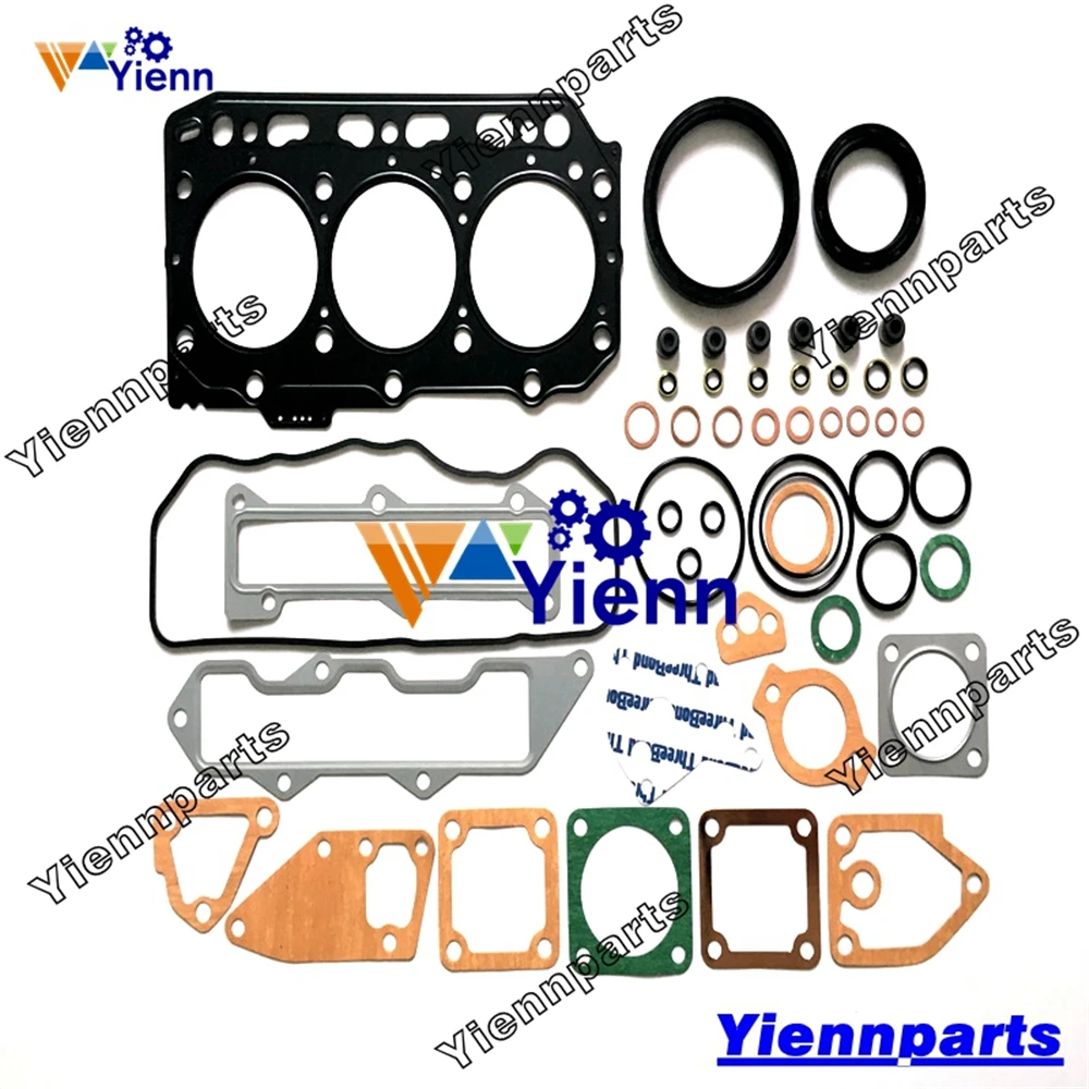 3TNE84D Overhaul Rebuild Kit For Yanmar Engine Repair Parts Fit Tractor AF328J RS33