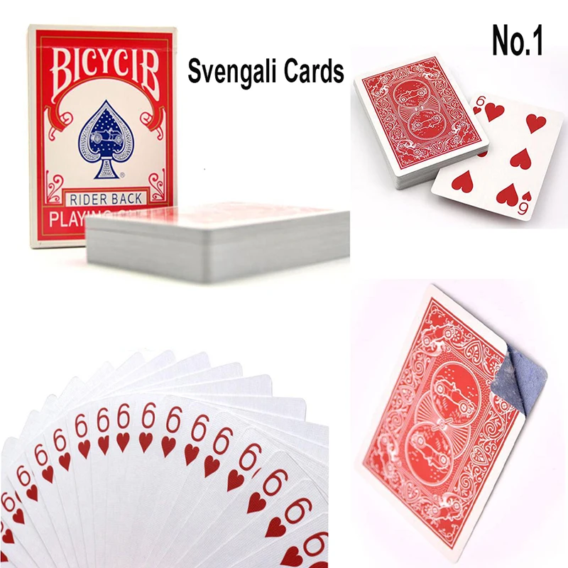 Stripper Sveganii Marked Cards Close up Street Magic Tricks Props Toys Party Show