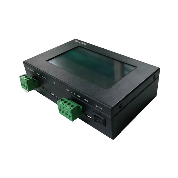 Imagem -03 - Tela de Toque Gravadora de Código de Endereço Tm512 Sm16512 Ucs512 Gs8512 Etc Gravador de Endereço para Dmx512 Gravadores de Código Dmx512