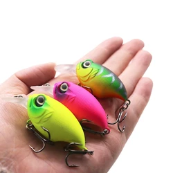 1pc Fishing Lure 6cm 8.4g Floating Crankbaits Artificial Plastic Hard Bait Minnow Bass Wobblers For Trolling carp Fishing Tackle