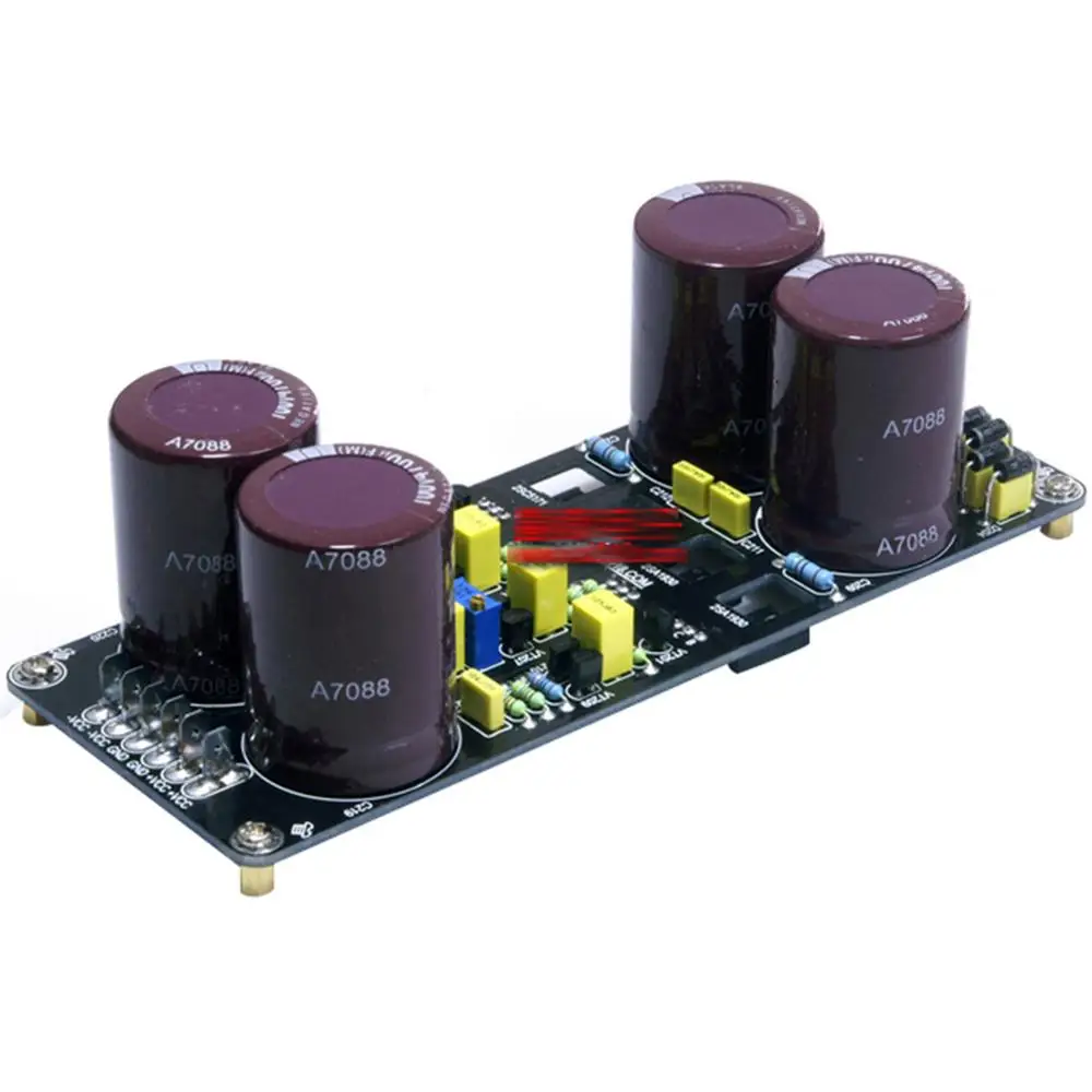 

20V-60V 100MA Parallel Stabilized Power Amplifier Supply Board w/2*4700uF/100V Capacitor