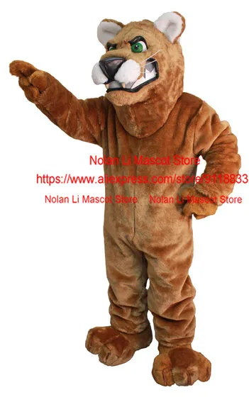 New Custom Brown Fox Wolf Mascot Costume Cartoon Anime Cosplay Makeup Advertisement Birthday Party Gift 094