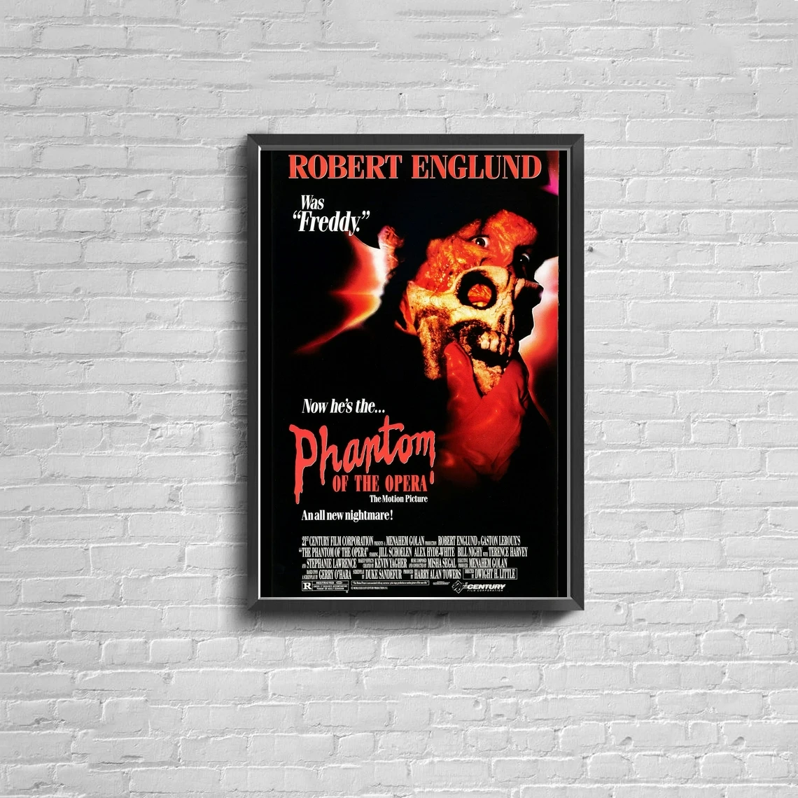 The Phantom of the Opera (1989) Movie Poster Canvas Print Home Wall Painting Decoration (No Frame)