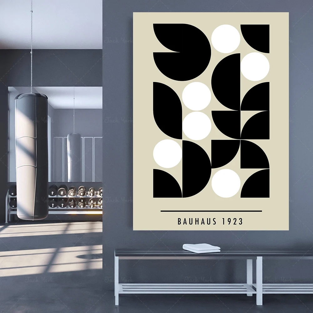 Bauhaus Art Exhibition poster, Bauhaus Exhibition print, Bauhaus Print, Walter Gropius, Bauhaus Wall Art, Geometric Art