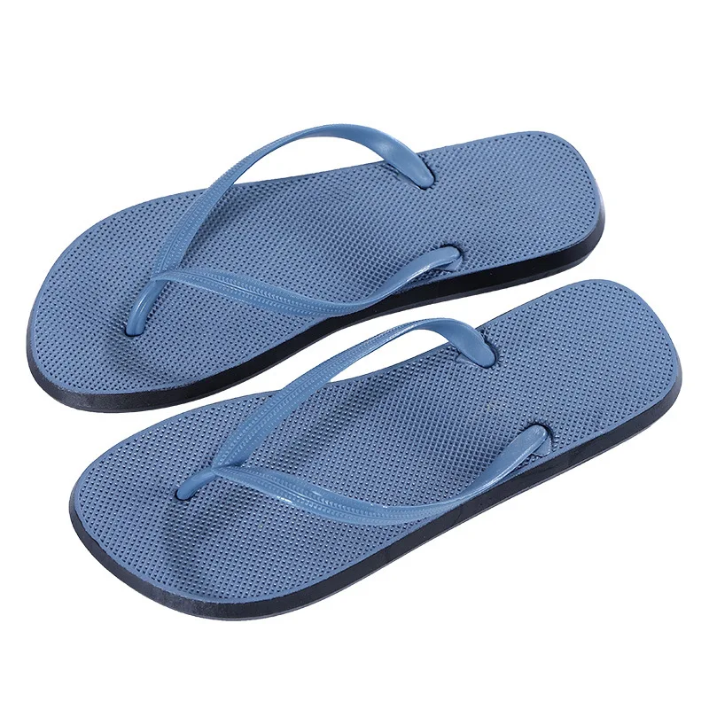 Women Fashion Slippers Soft PVC Beach Flip Flops Couples Summer Shoes Anti-slip Female Male Indoor Outside Slides