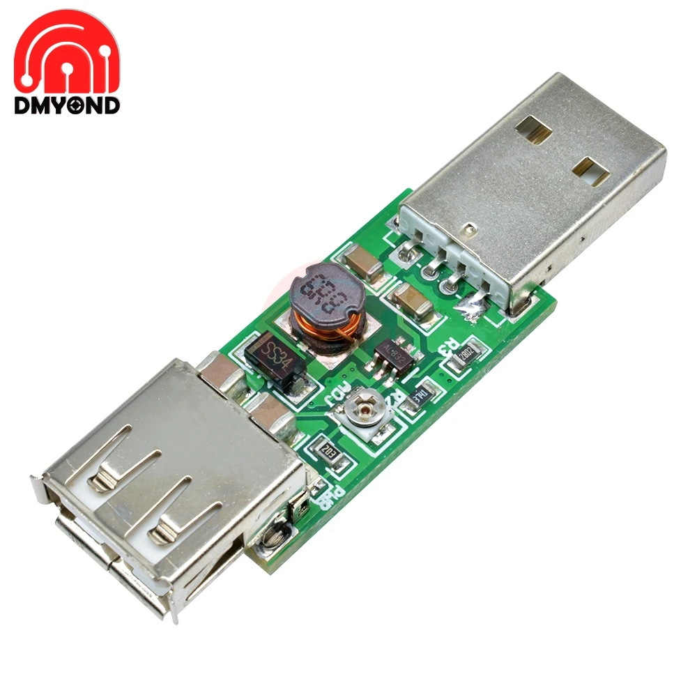 Usb DC-DC Dc 5V Naar 6-15V Step Up Boost Regelbare Output Module Converter Volt Voltage Omvormers voeding Transformator Module