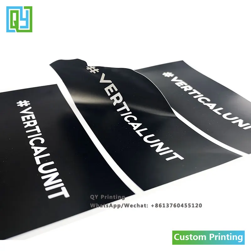 Free Shipping 500 Pcs 50*120 Mm Customized Design Printing Eggshell Sticker Warranty Void Self Adhesive Sticker