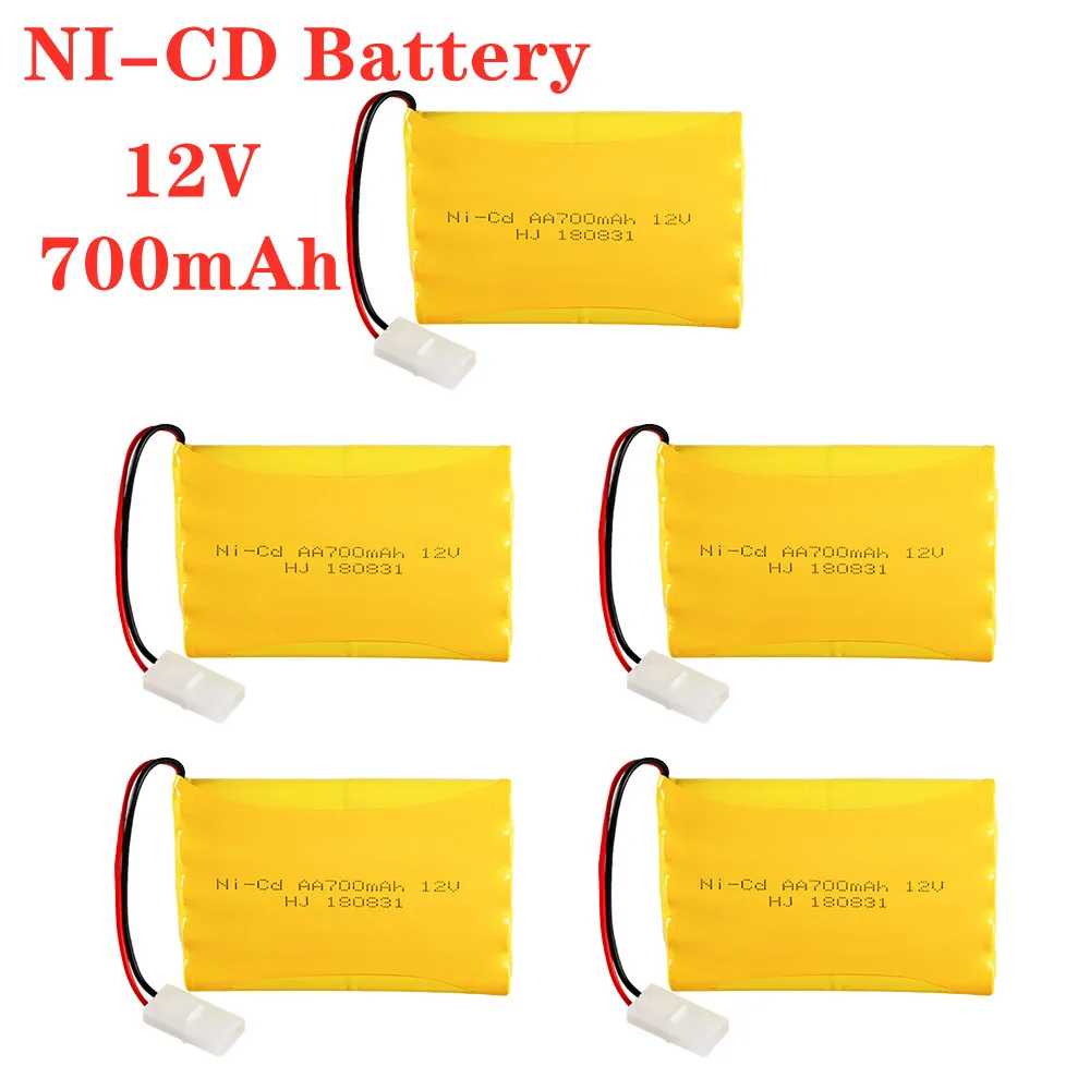 12v battery aa battery car accessories Battery 700mah NiCd Rechargeable Battery Set For Rc Car Tanks Trains Robot Boat Gun Part