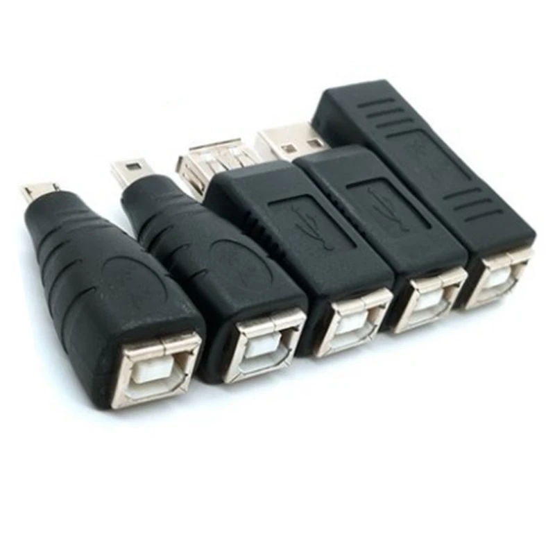 1PC NEW USB Type A Female to Printer Scanner Type B Female Adapter Adaptor Converter Connectors Accessories Wholesale