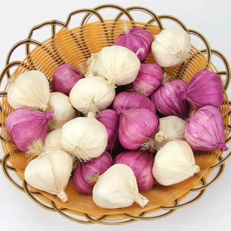 Artificial Fake Garlic Vegetables Model, Lifelike, Kitchen Decor, Party Home, Kids Props Toy