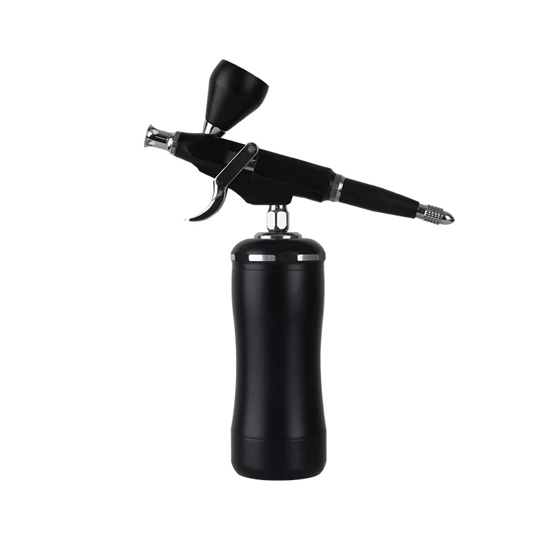 Cheap Airbrush Kit Auto Start Function Siphon Trigger  Spray Gun for Art Model Body Paint Artist Makeup Nail Tattoos Cake Tools