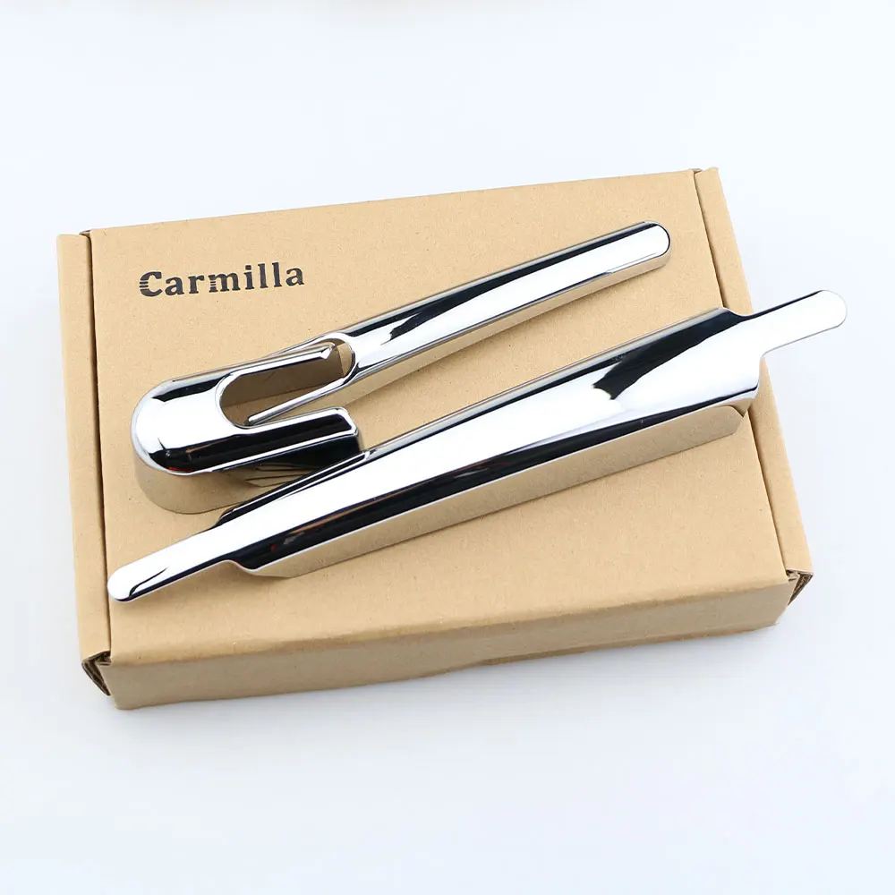 Carmilla Car Chrome Rear Window Water Wiper Protection Cover Trim Sticker for Renault Koleos 2016 2017 Car Styling Accessories