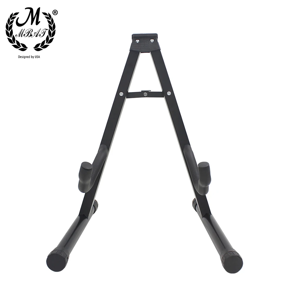 M MBAT Guitar Stand Folding Lightweight Tripod Universal Portable Stringed Instrument Musical Rack Holder Guitar Accessories