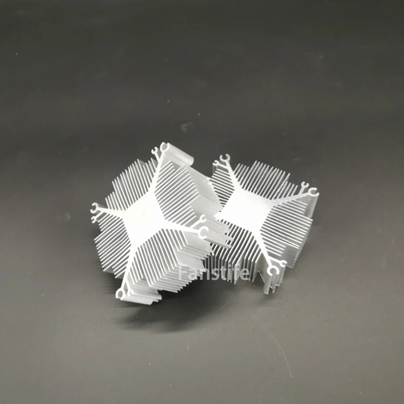 100W Led Fotografische Apparatuur Radiator 92Mm Aluminium Heatsink